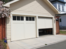 Custom made garage door VA